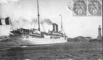 arrive de l'Indus dans le port de Marseille avant 1904